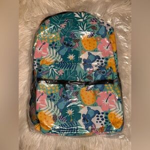 Colorful Stich Hawaiian Print Backpack